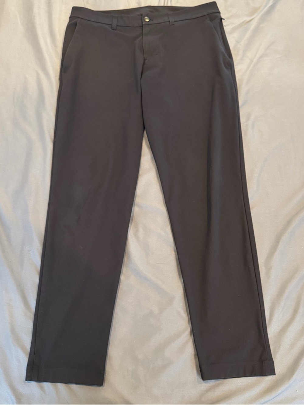 Lululemon Commission ABC Pants Men 32x30 Black Slim Fit Commute Work Golf Preppy